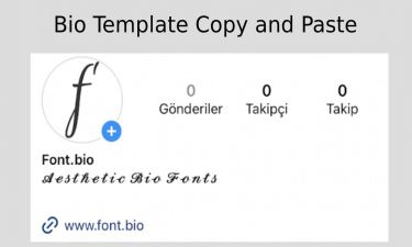 Bio Template Copy and Paste: A Convenient Solution for Crafting Engaging Profiles