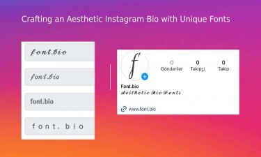 Crafting an Aesthetic Instagram Bio with Unique Fonts